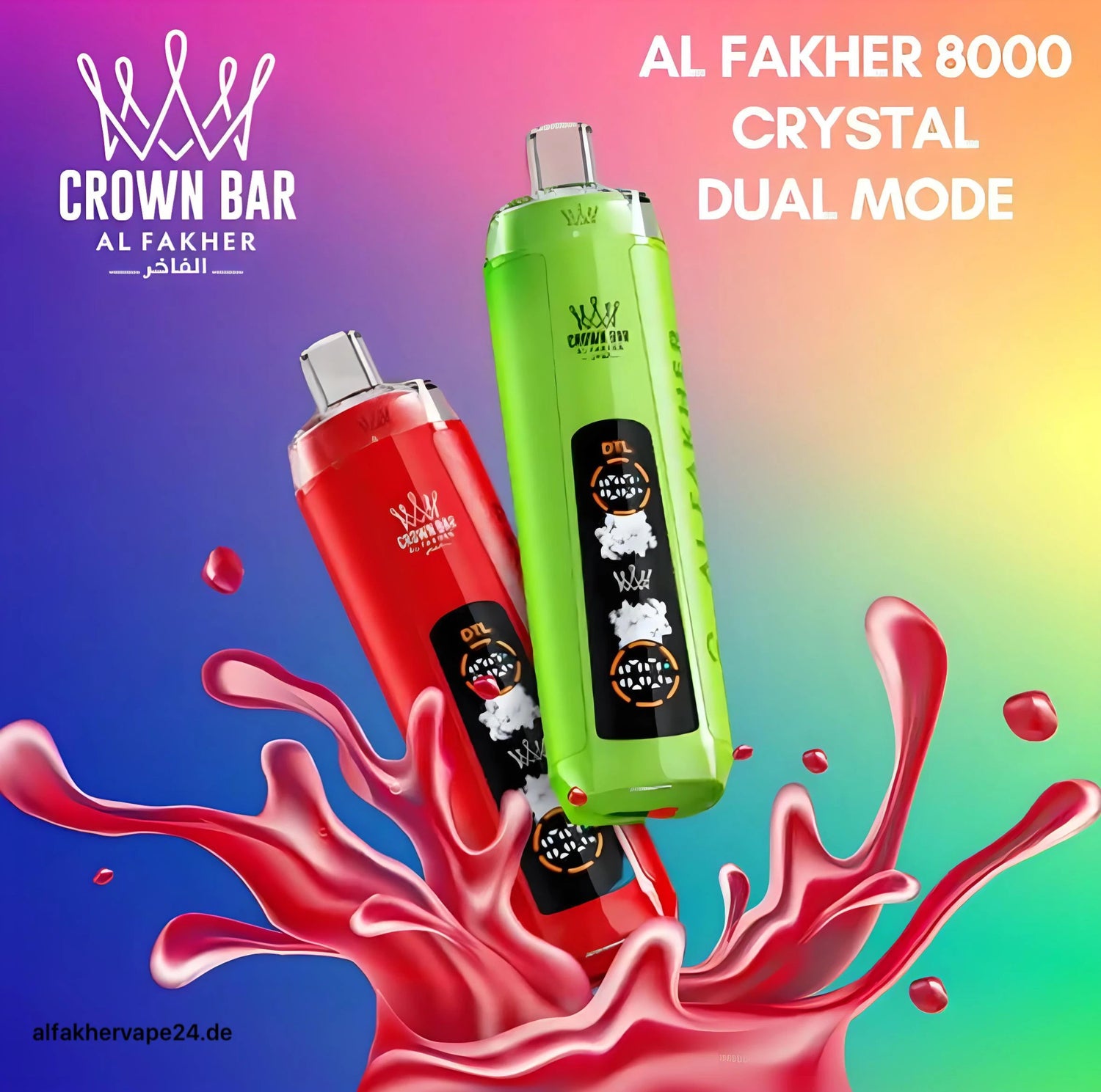 Al Fakher Crystal 8000