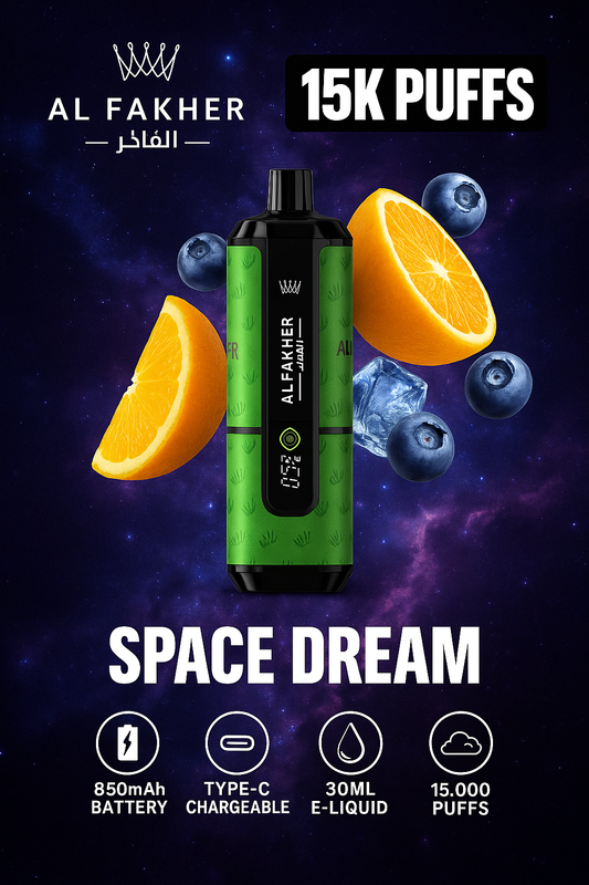 Al Fakher Hypermax 15000 Space Dream