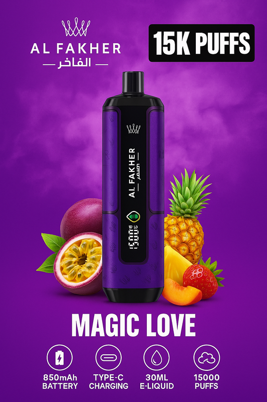 Al Fakher Hypermax 15000 Magic Love