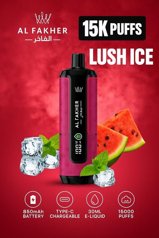 Al Fakher Hypermax 15000 Lush Ice