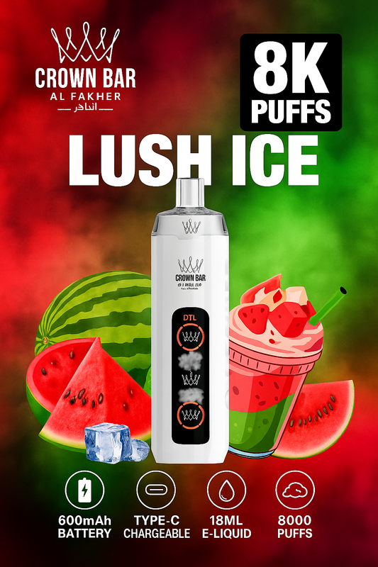 Al Fakher Crystal 8000 Lush Ice