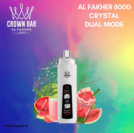 Al Fakher Lush ice crystal 8000 - AlFakhervape24