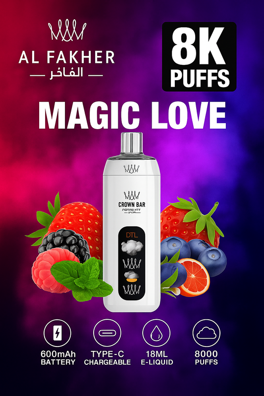 Al Fakher Crystal 8000 Magic Love